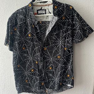 Halloween Spider Web Pattern Shirt